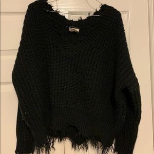 Very comfortable black sweater
